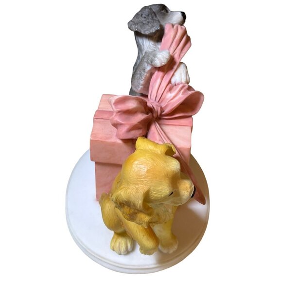 Home Interiors What's inside? Puppies Dogs with Present Gift 2003 - Picture 5 of 11